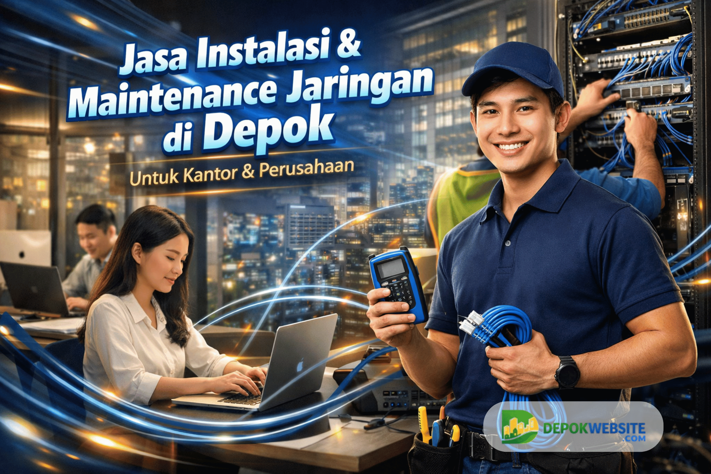 Jasa Instalasi Jaringan Profesional Depok